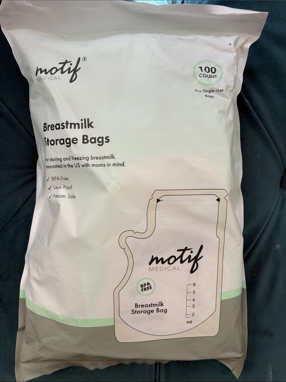 Motif Breastmilk Storage Bags